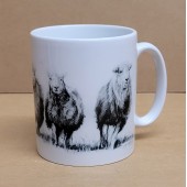 Jo McGrath Ceramic Mug-HERE COME THE GIRLS